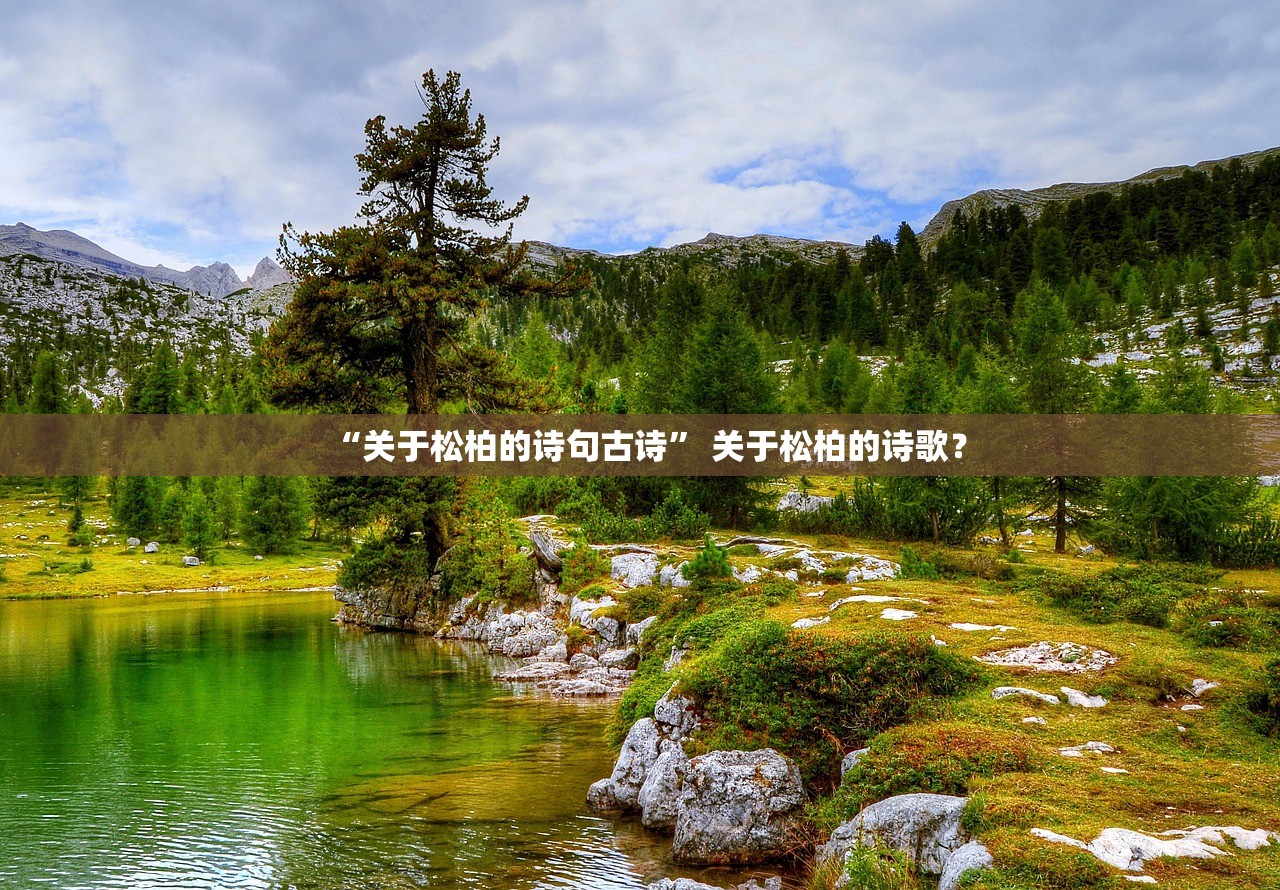 “关于松柏的诗句古诗” 关于松柏的诗歌？