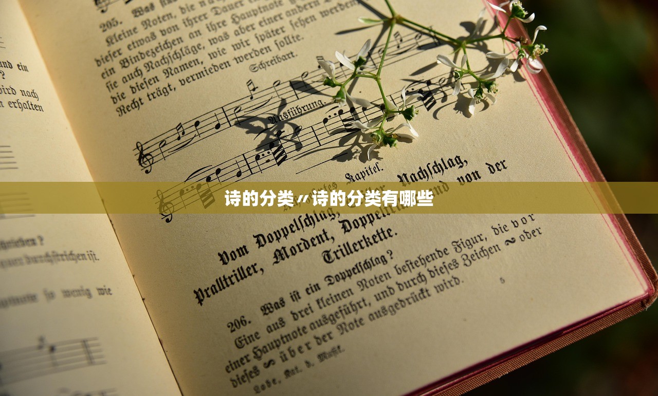 诗的分类〃诗的分类有哪些