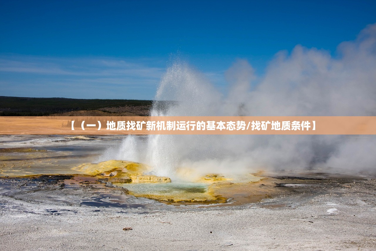 【(一)地质找矿新机制运行的基本态势/找矿地质条件】 【(一)地质找矿新机制运行的基本态势/找矿地质条件】