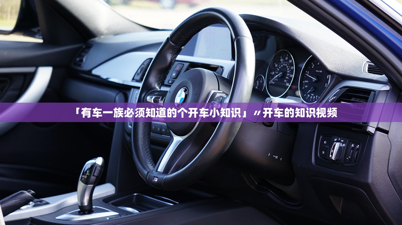 「有车一族必须知道的个开车小知识」〃开车的知识视频