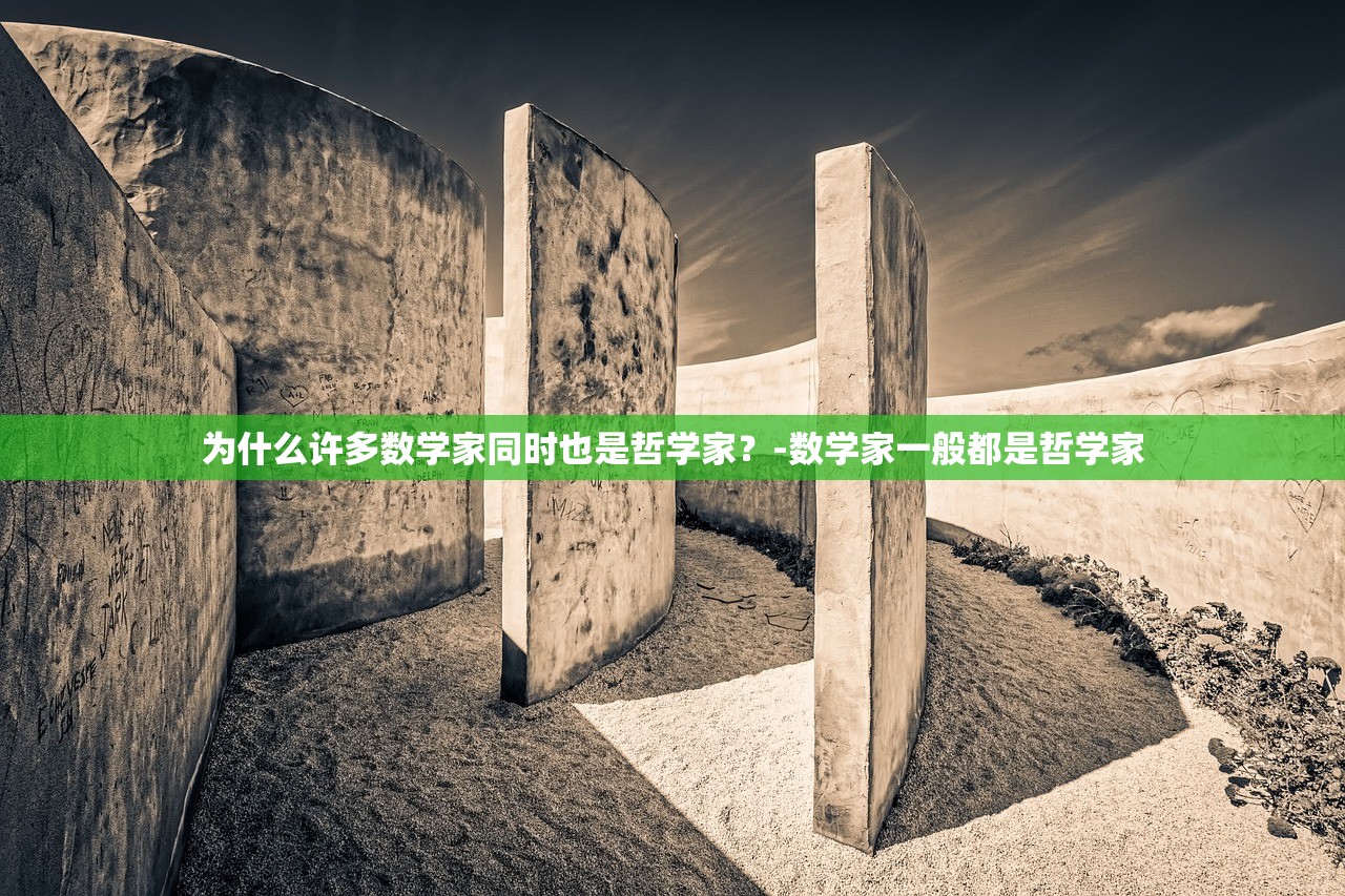 为什么许多数学家同时也是哲学家?-数学家一般都是哲学家 为什么许多数学家同时也是哲学家?-数学家一般都是哲学家
