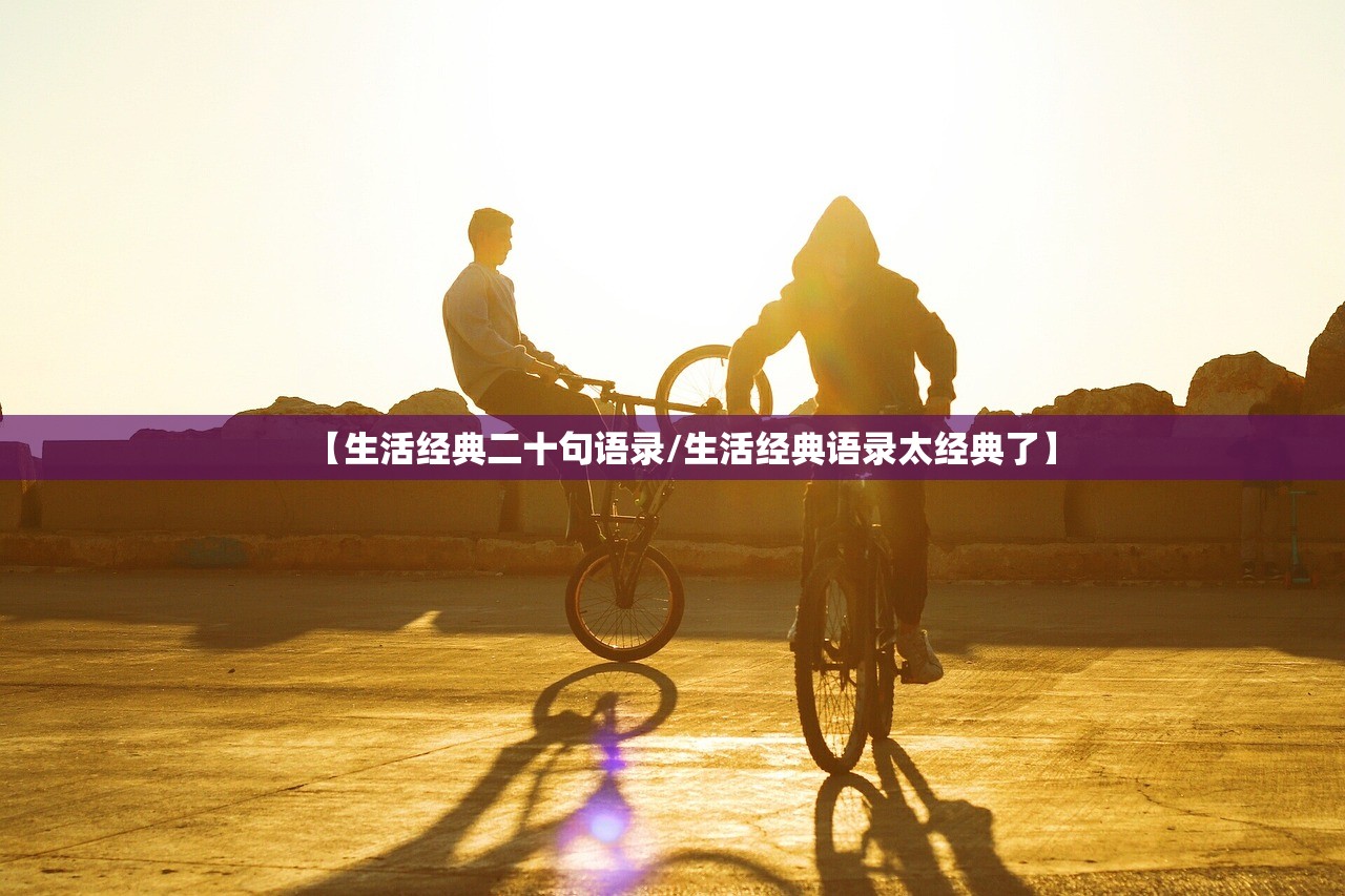 【生活经典二十句语录/生活经典语录太经典了】 【生活经典二十句语录/生活经典语录太经典了】