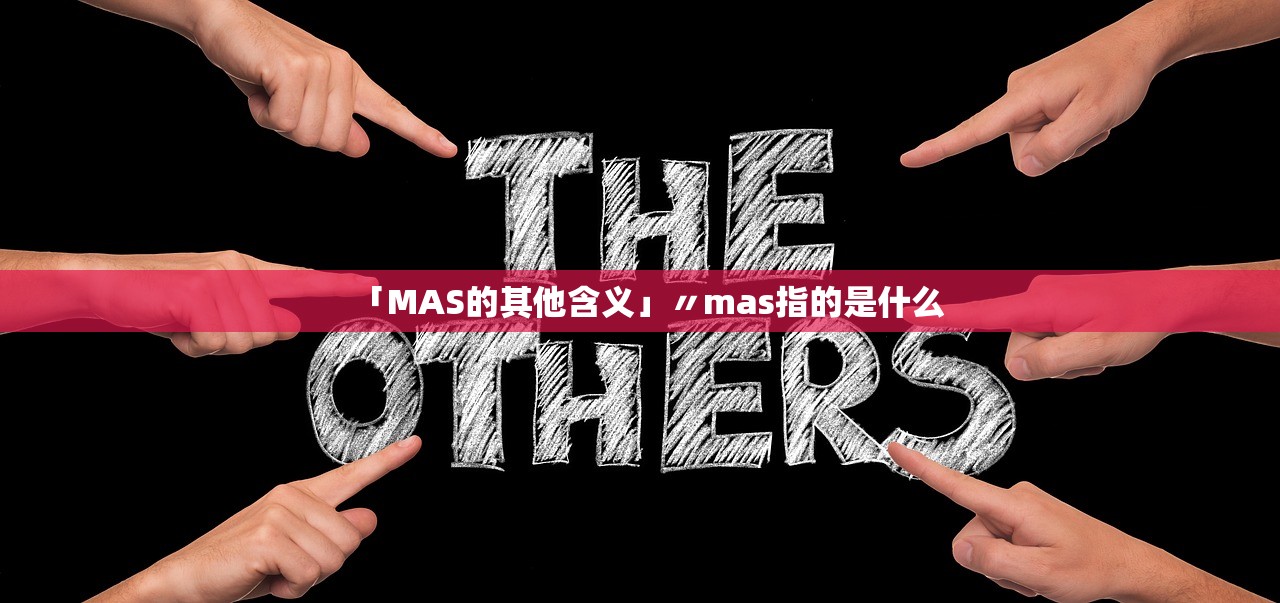 「MAS的其他含义」〃mas指的是什么 「MAS的其他含义」〃mas指的是什么