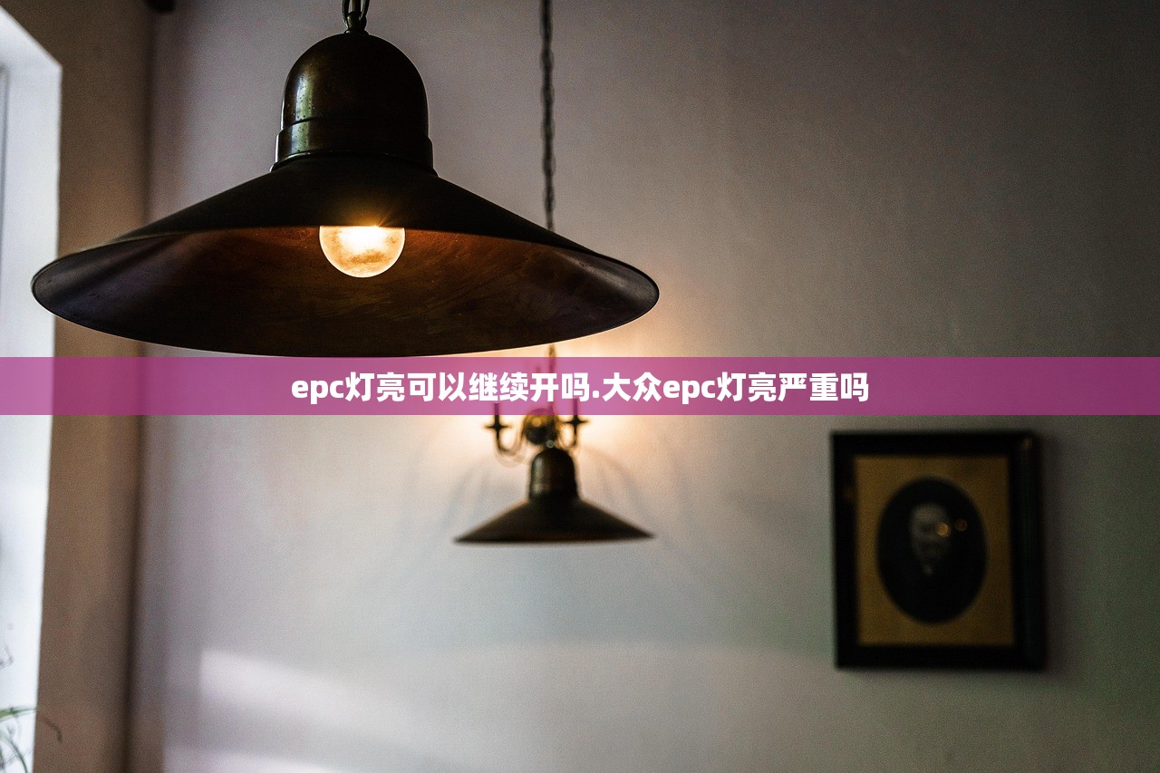 epc灯亮可以继续开吗.大众epc灯亮严重吗