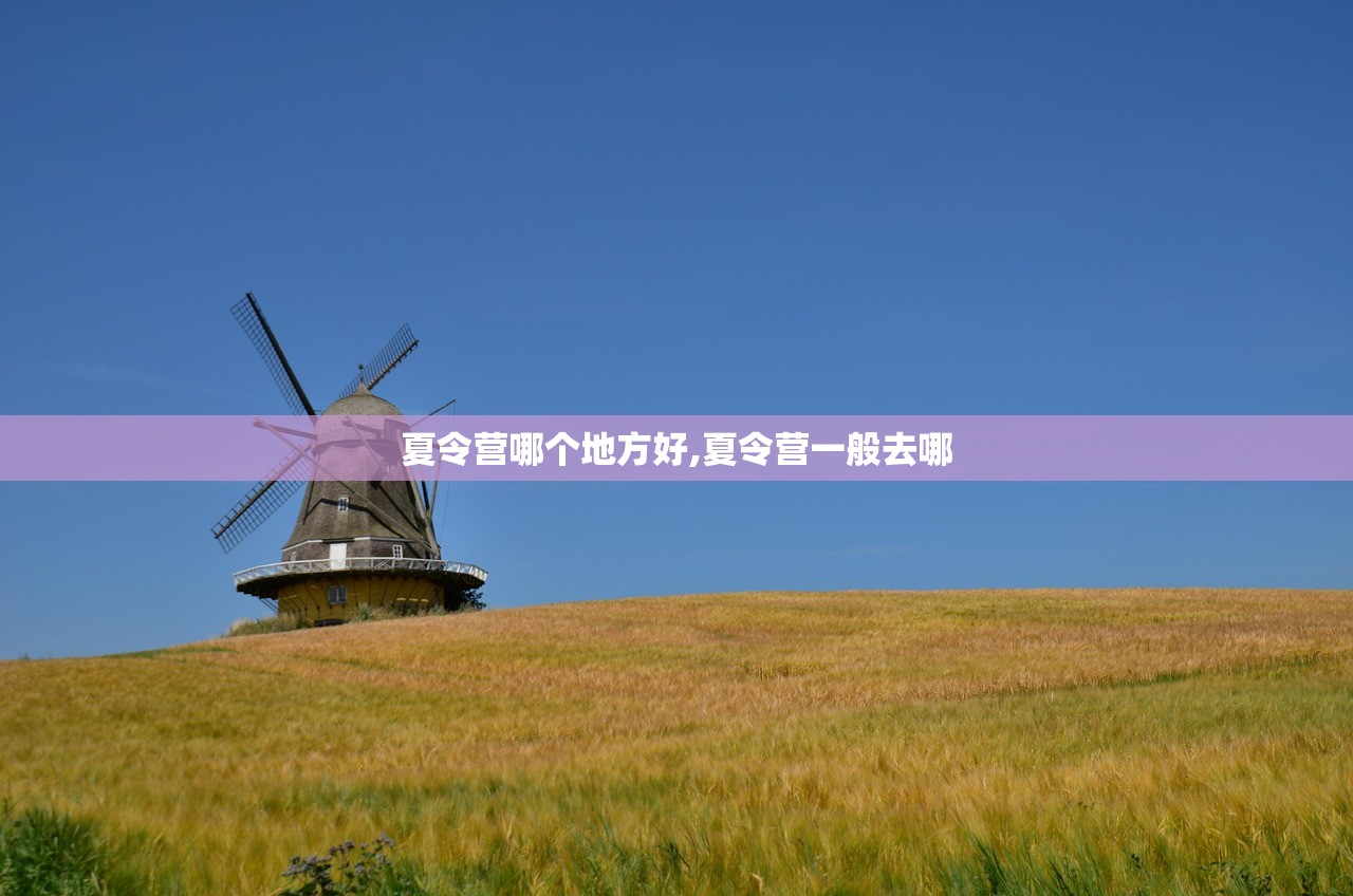 夏令营哪个地方好,夏令营一般去哪