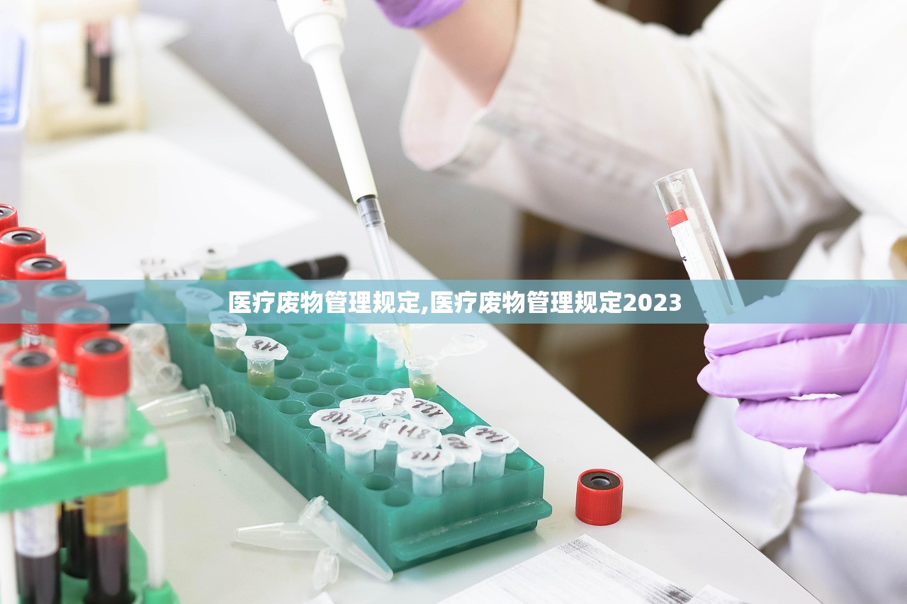 医疗废物管理规定,医疗废物管理规定2023