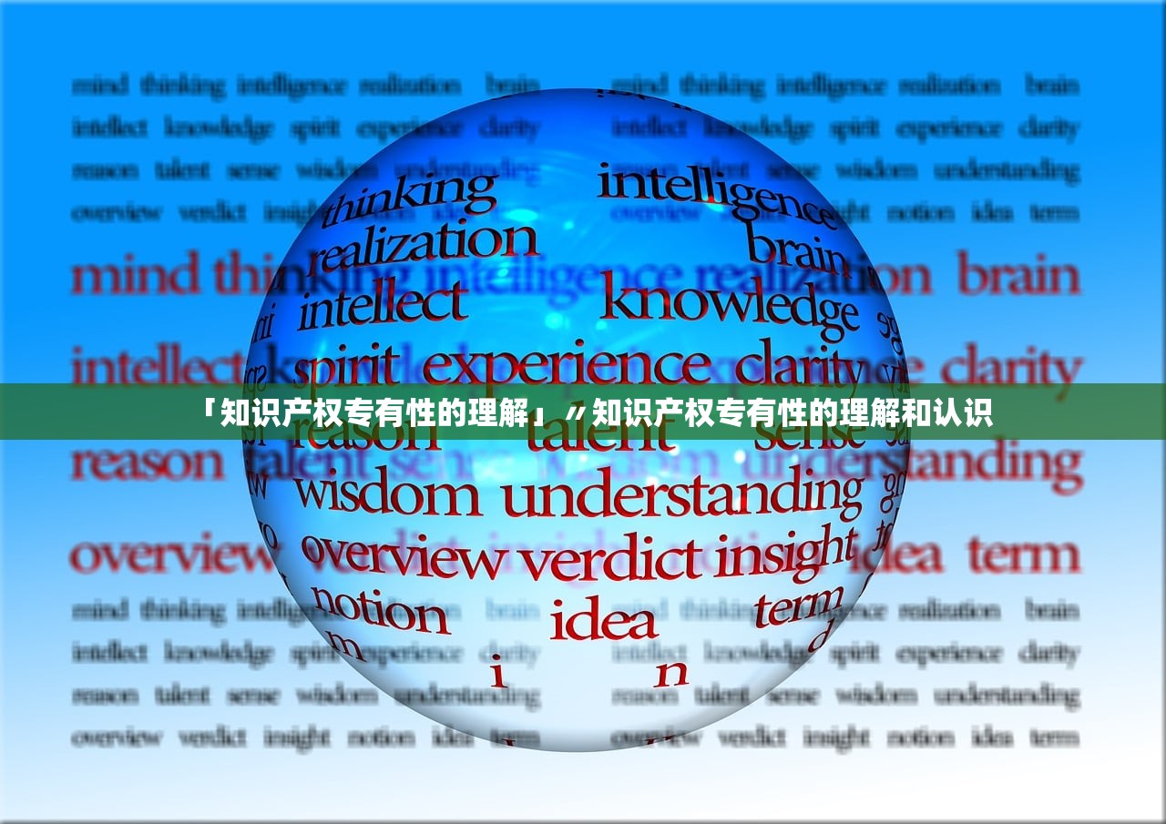 「知识产权专有性的理解」〃知识产权专有性的理解和认识