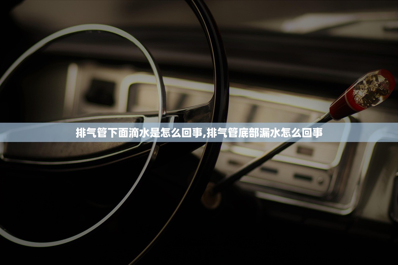 排气管下面滴水是怎么回事,排气管底部漏水怎么回事 排气管下面滴水是怎么回事,排气管底部漏水怎么回事