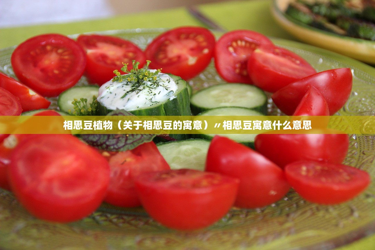相思豆植物（关于相思豆的寓意）〃相思豆寓意什么意思
