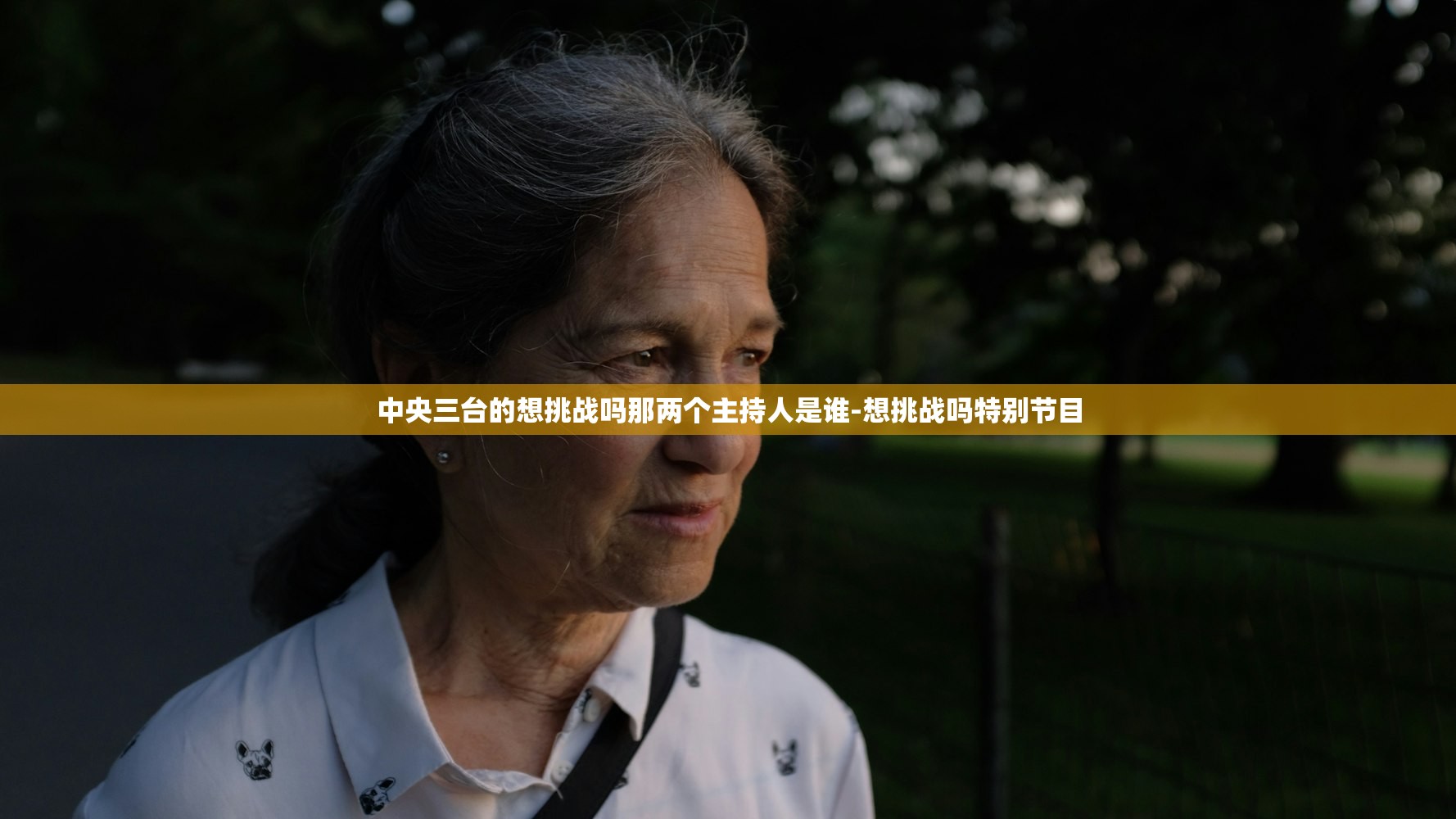 中央三台的想挑战吗那两个主持人是谁-想挑战吗特别节目