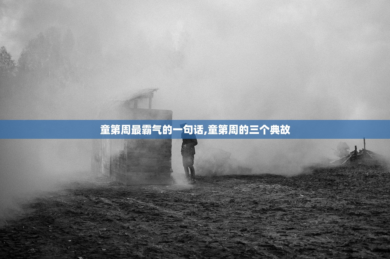 童第周最霸气的一句话,童第周的三个典故