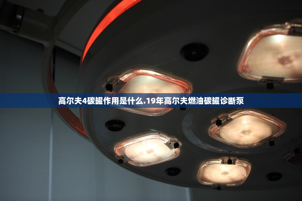 高尔夫4碳罐作用是什么.19年高尔夫燃油碳罐诊断泵