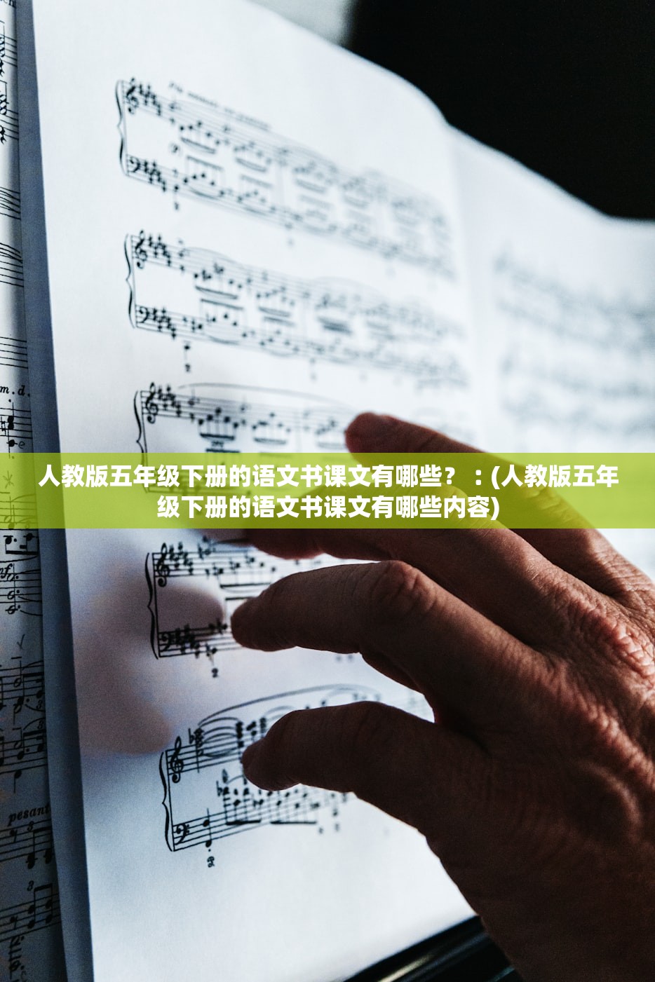 人教版五年级下册的语文书课文有哪些？︰(人教版五年级下册的语文书课文有哪些内容)