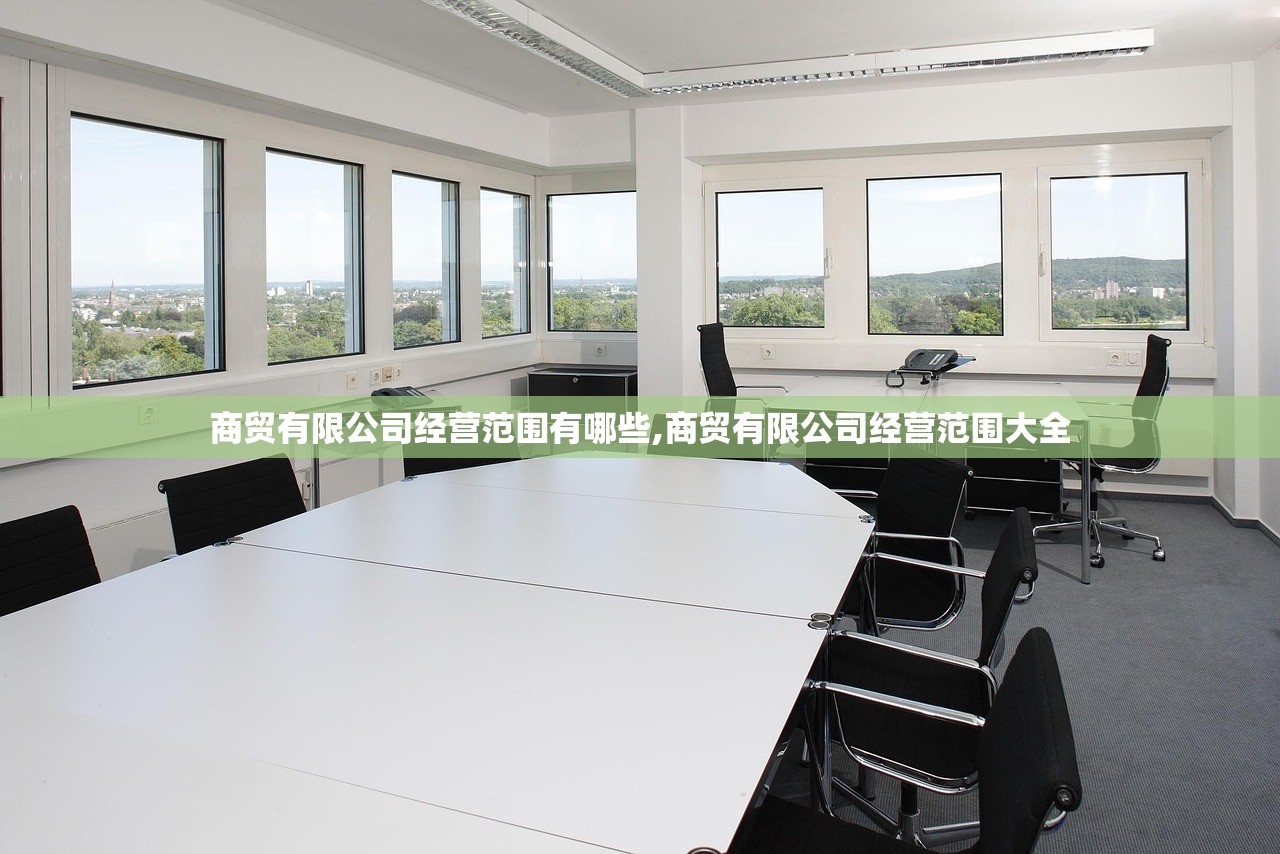 商贸有限公司经营范围有哪些,商贸有限公司经营范围大全