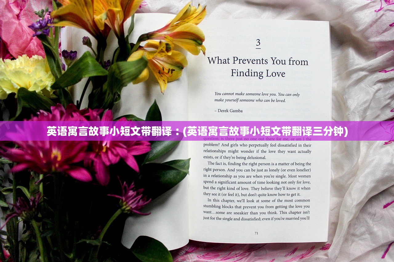 英语寓言故事小短文带翻译︰(英语寓言故事小短文带翻译三分钟)