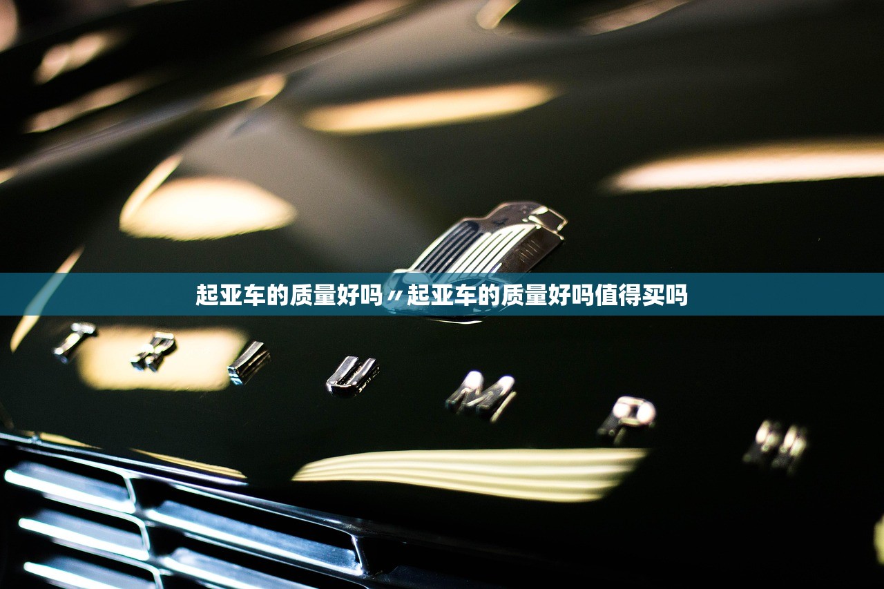 起亚车的质量好吗〃起亚车的质量好吗值得买吗