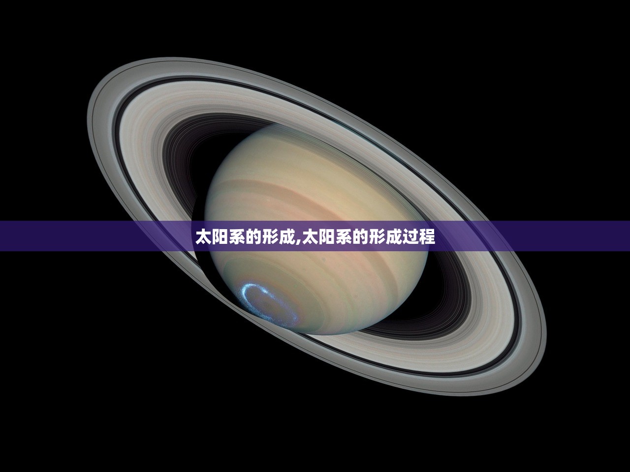 太阳系的形成,太阳系的形成过程