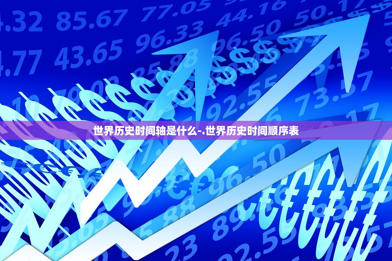 世界历史时间轴是什么-.世界历史时间顺序表