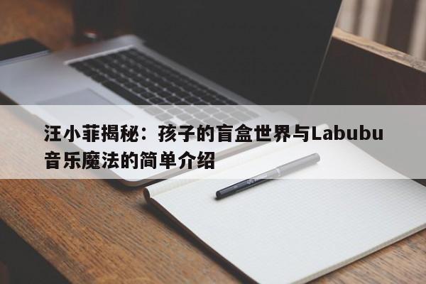 汪小菲揭秘:孩子的盲盒世界与Labubu音乐魔法的简单介绍